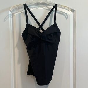 Athleta - Tall 32 B/c - Black Women's Swim Top tankini